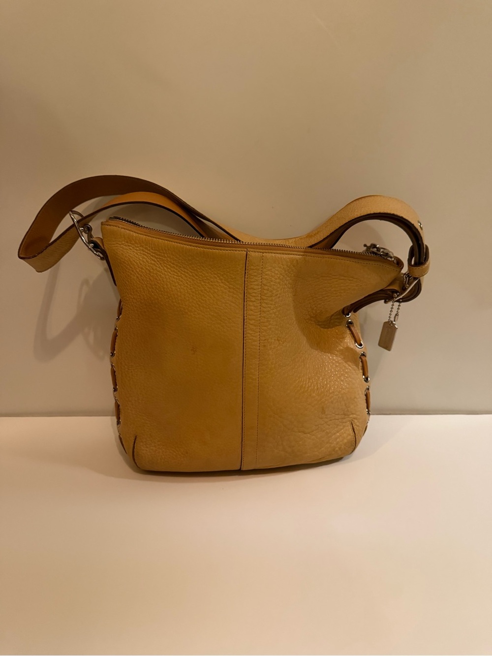 Vintage Coach Legacy Slim Duffle Hobo Bag